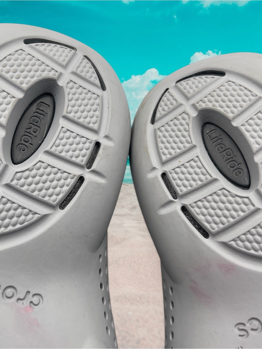 CROCS LiteRide 360 Pacer Sneakers Black Slate Gray 206705 Women's Size 9 - Picture 11 of 15
